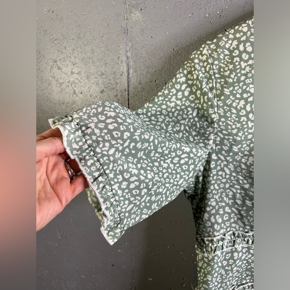 Princess Polly Candice Mini Dress in Sage - Picture 4 of 7